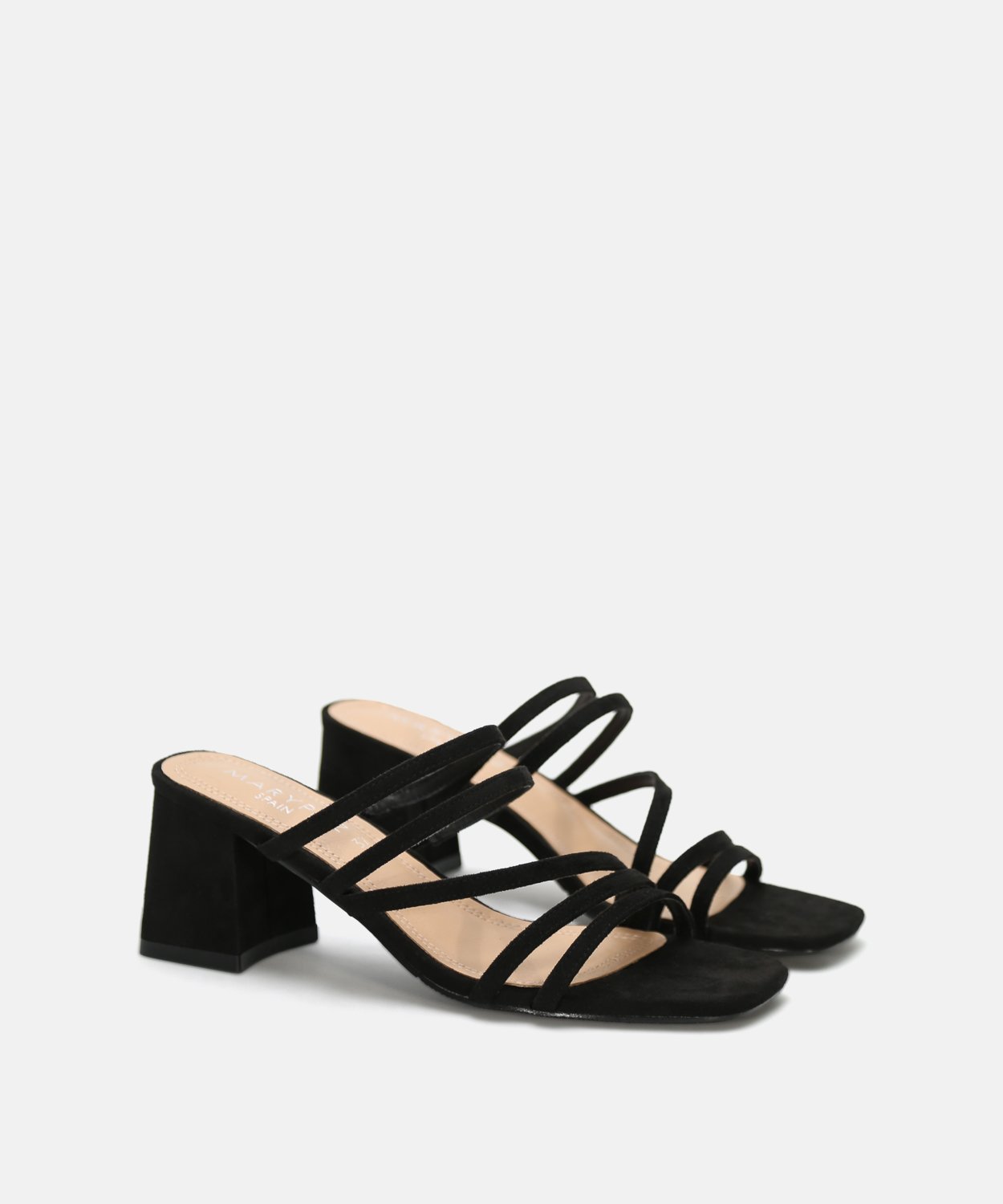 Sandalia tac&oacute;n tiras image number null